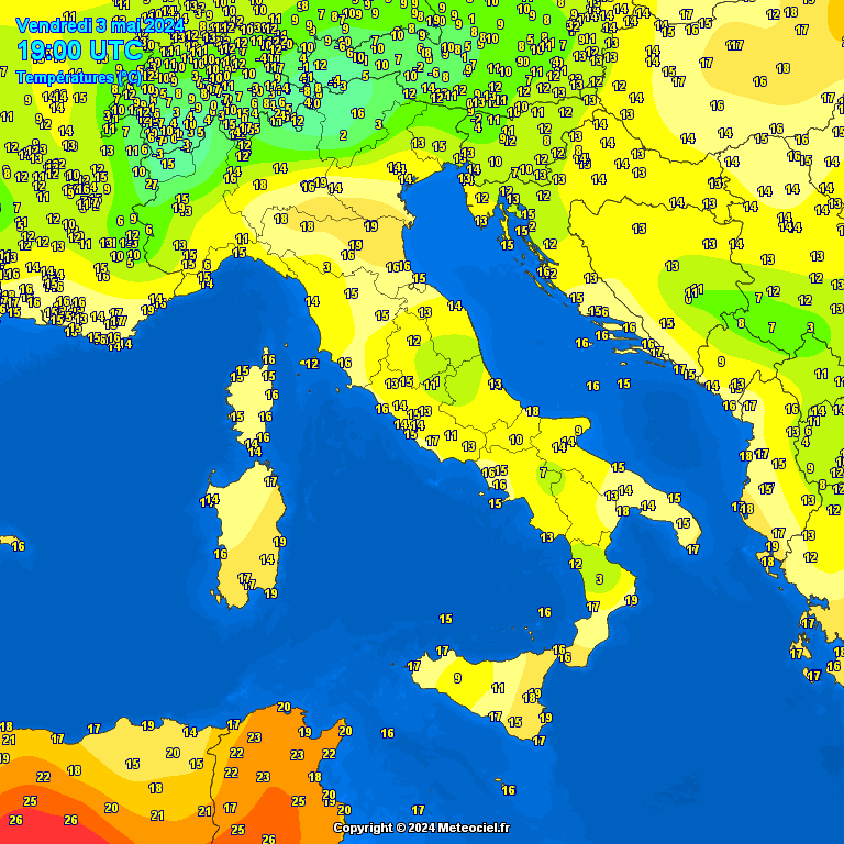 Temperature Italia